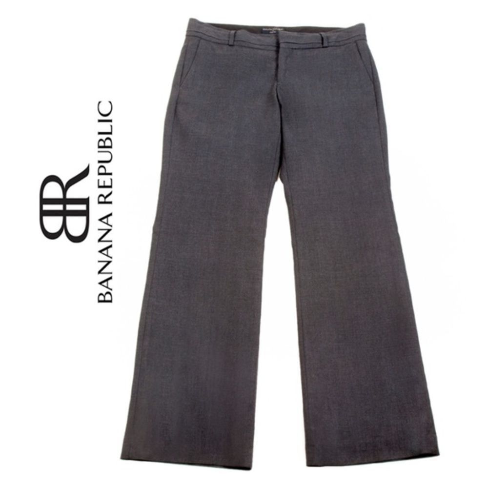 Banana Republic Womens Ryan Fit Wool Blend- 8